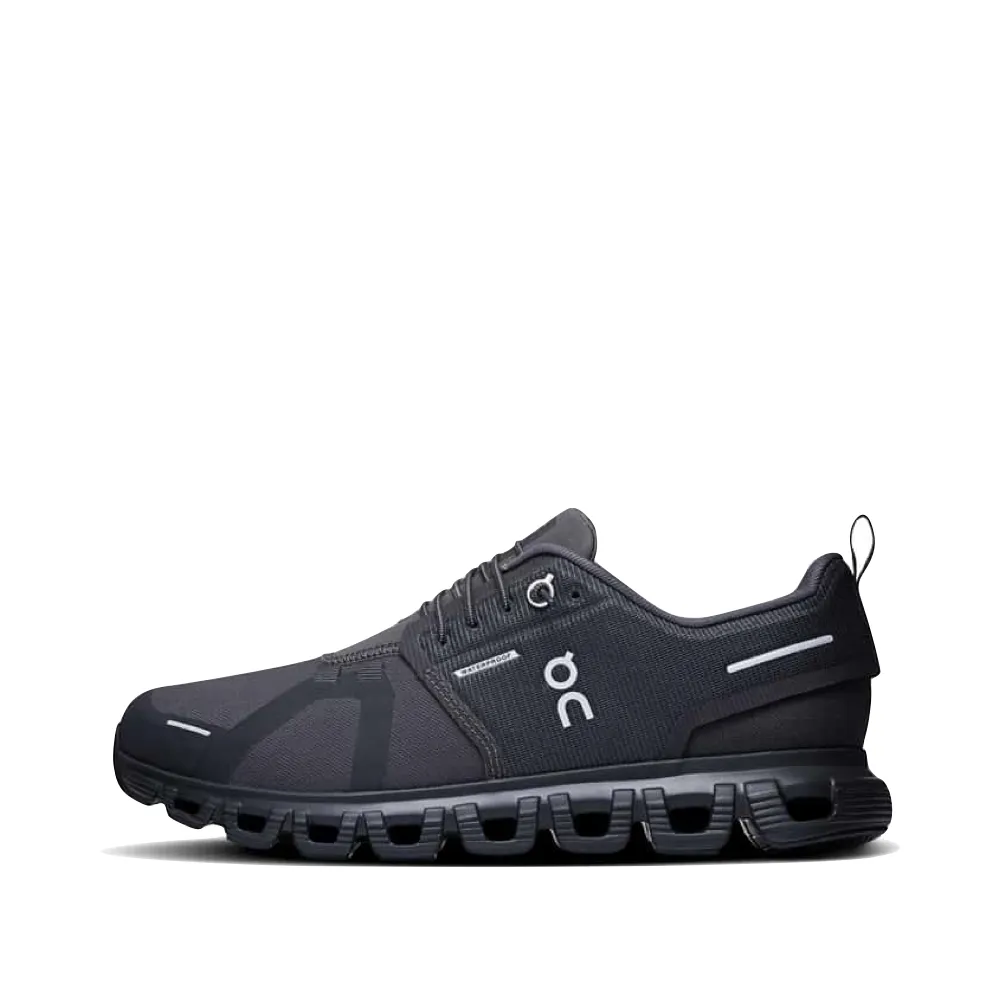 On Women's Cloud 6 Waterproof Sneaker in Black/Black