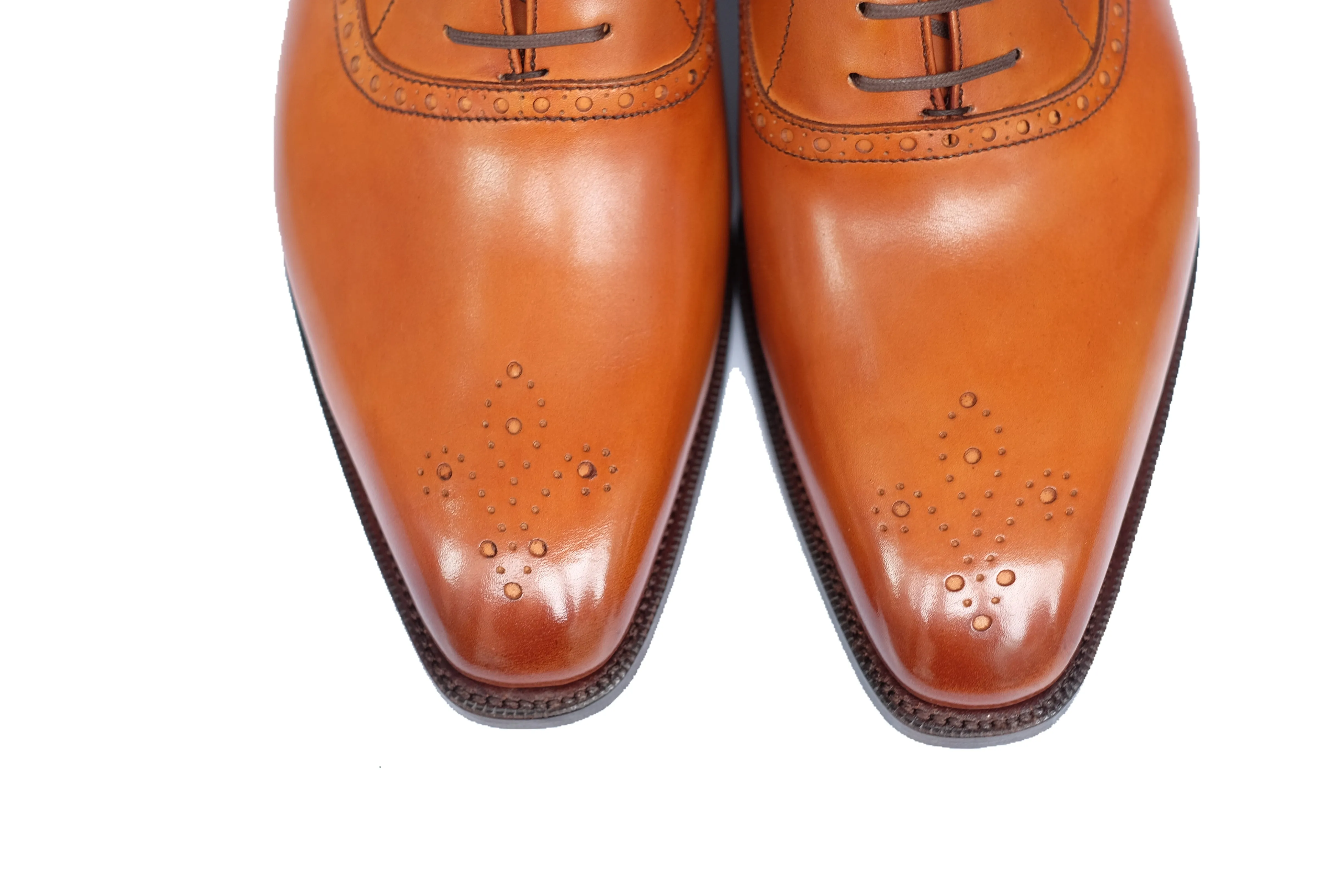 Parkwood - MTO - Golden Burnished Tan Calf - LPB Last - Single Leather Sole