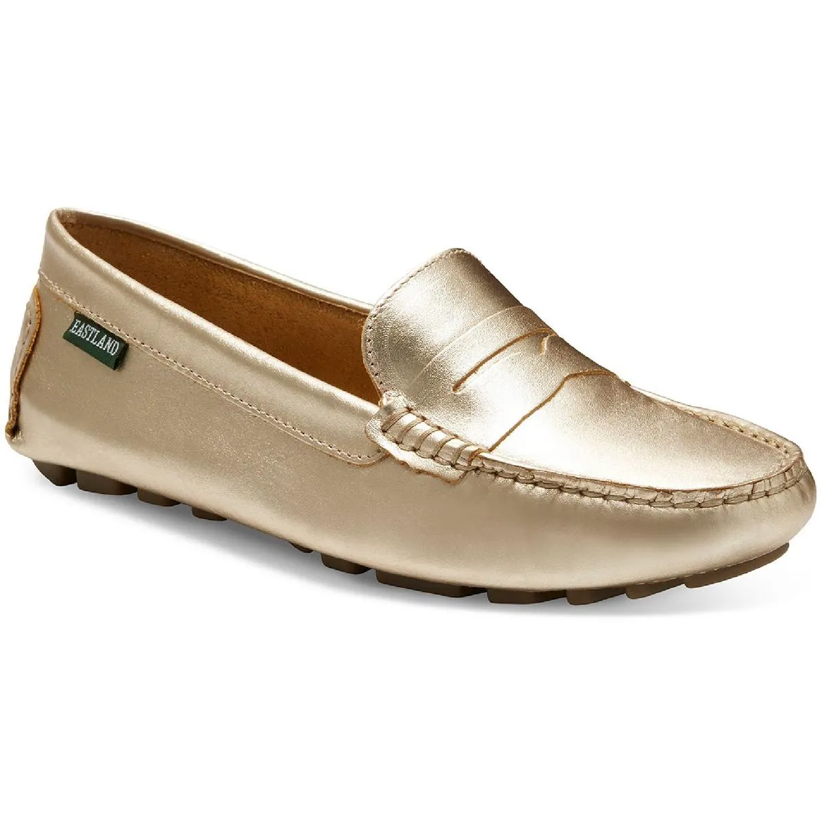 Patricia Womens Padded Insole Slip On Penny Loafers