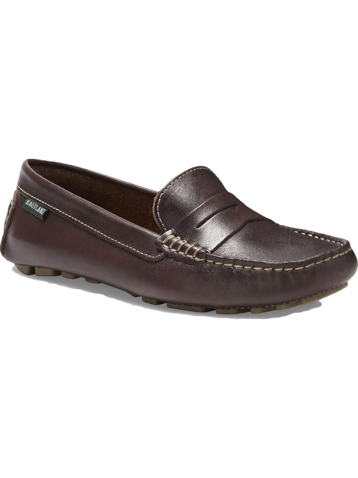 Patricia Womens Padded Insole Slip On Penny Loafers