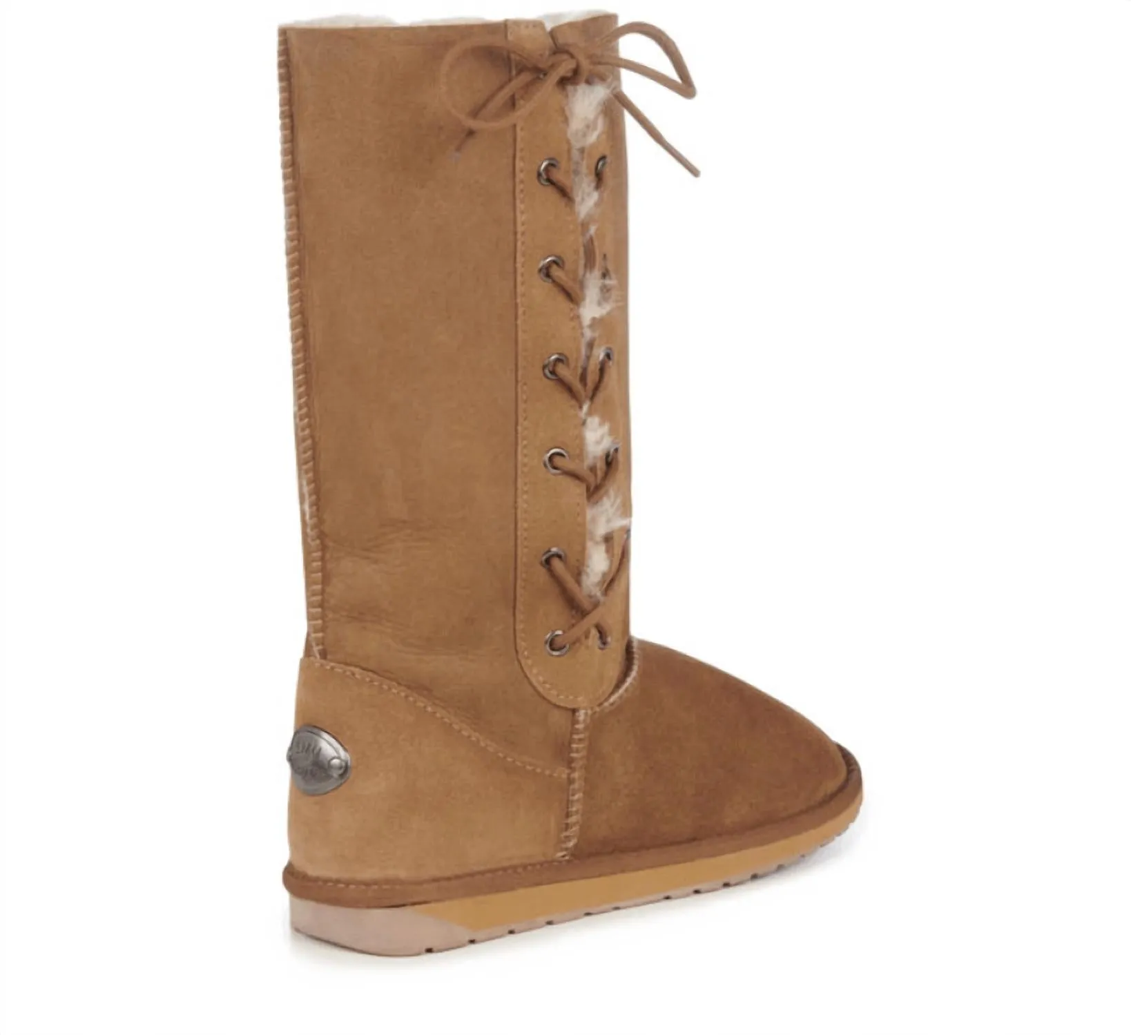 Platinum Hi-Lace In Chestnut