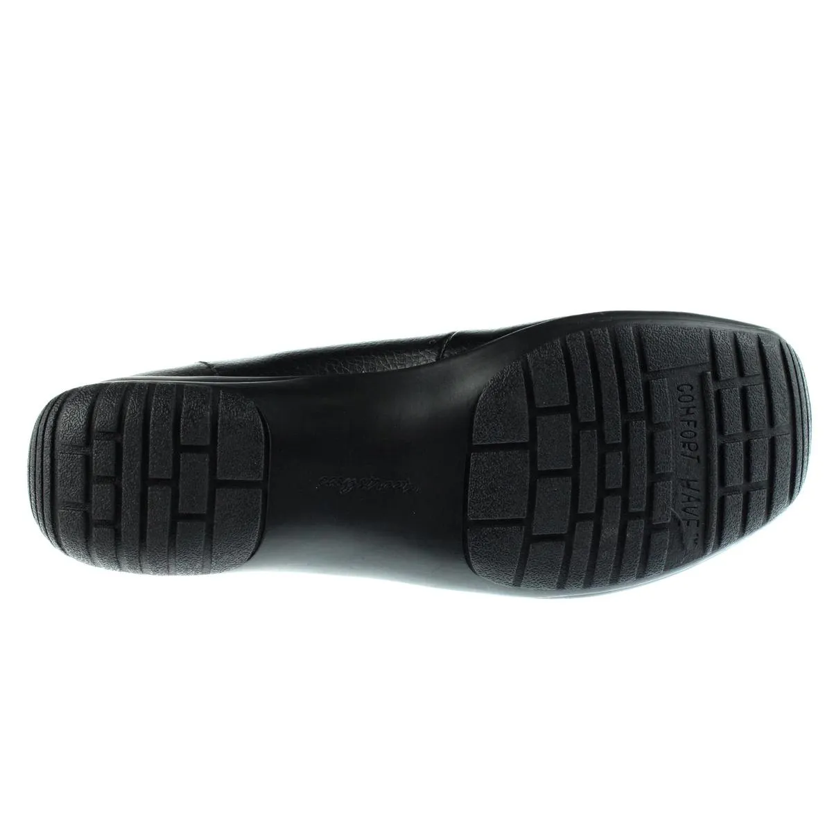 Purpose Womens Faux Leather Square Toe Loafers