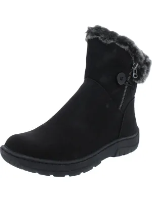 Quinita Womens Zipper Ankle Winter & Snow Boots