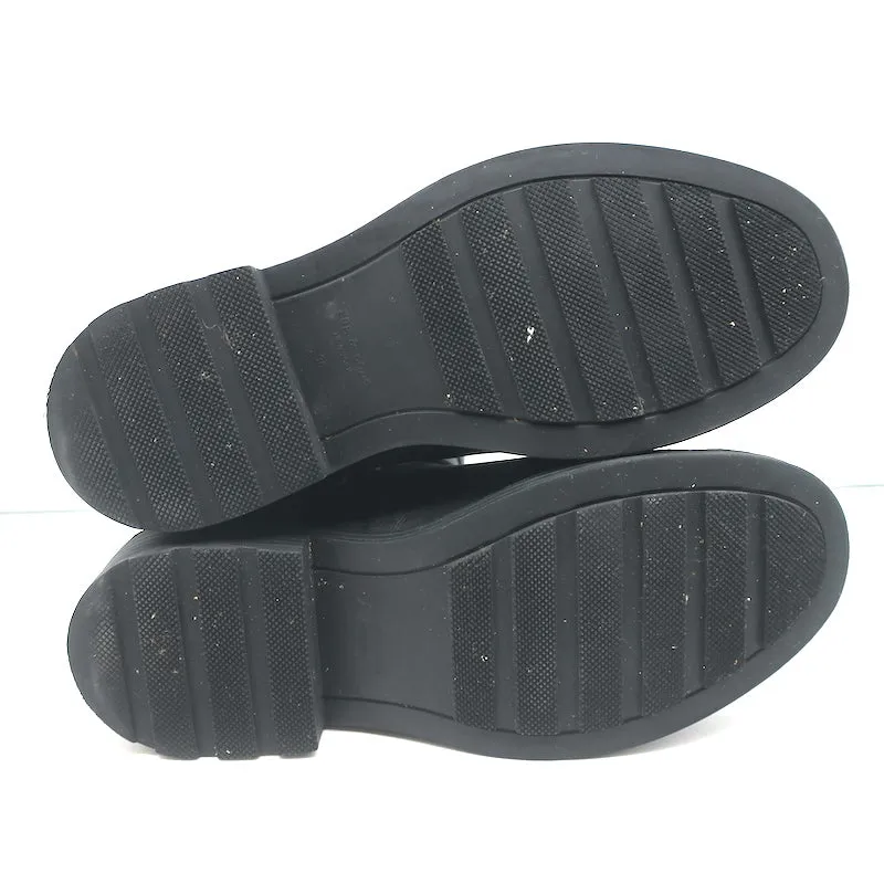 Rag & Bone Moto Rain Boots Black Rubber Size 36