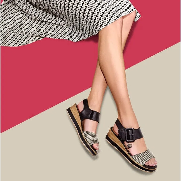 REMONTE D6453 02 WEDGE SANDAL