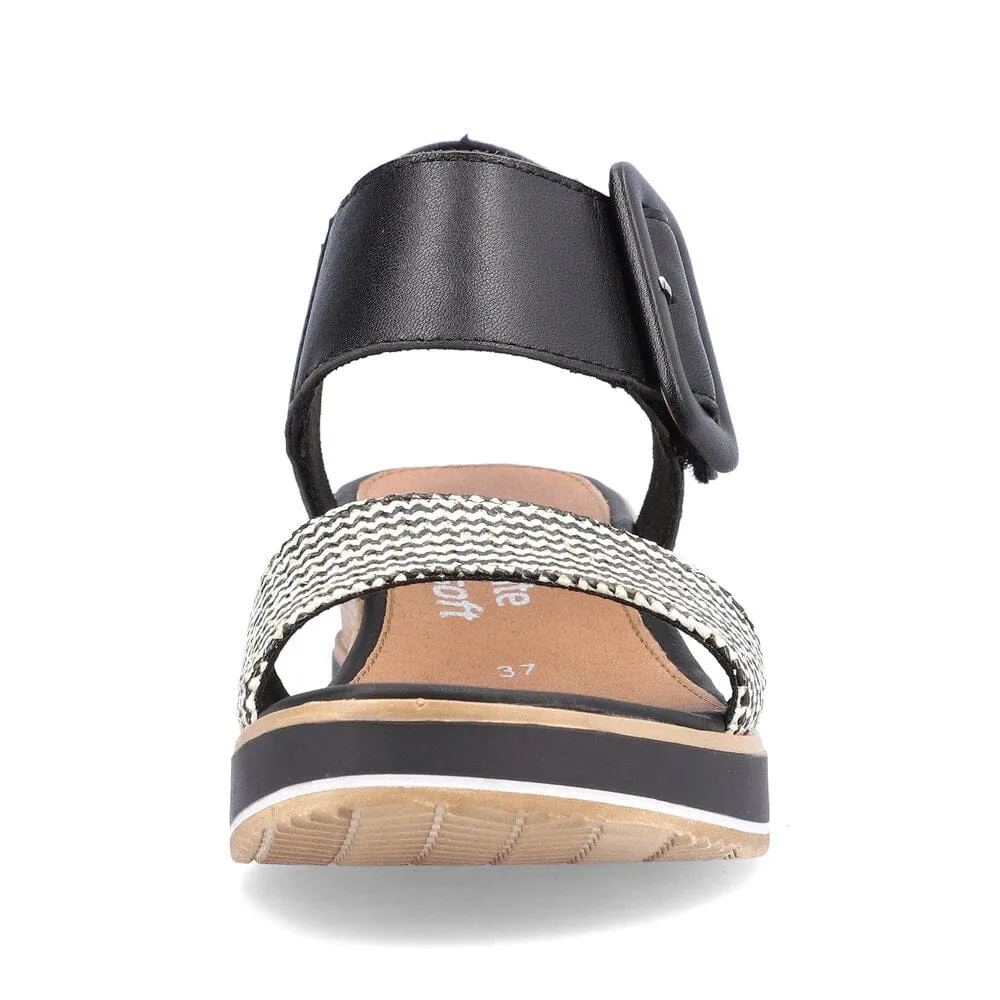 REMONTE D6453 02 WEDGE SANDAL