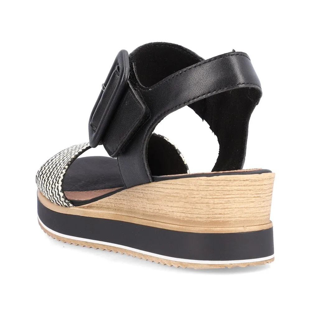 REMONTE D6453 02 WEDGE SANDAL