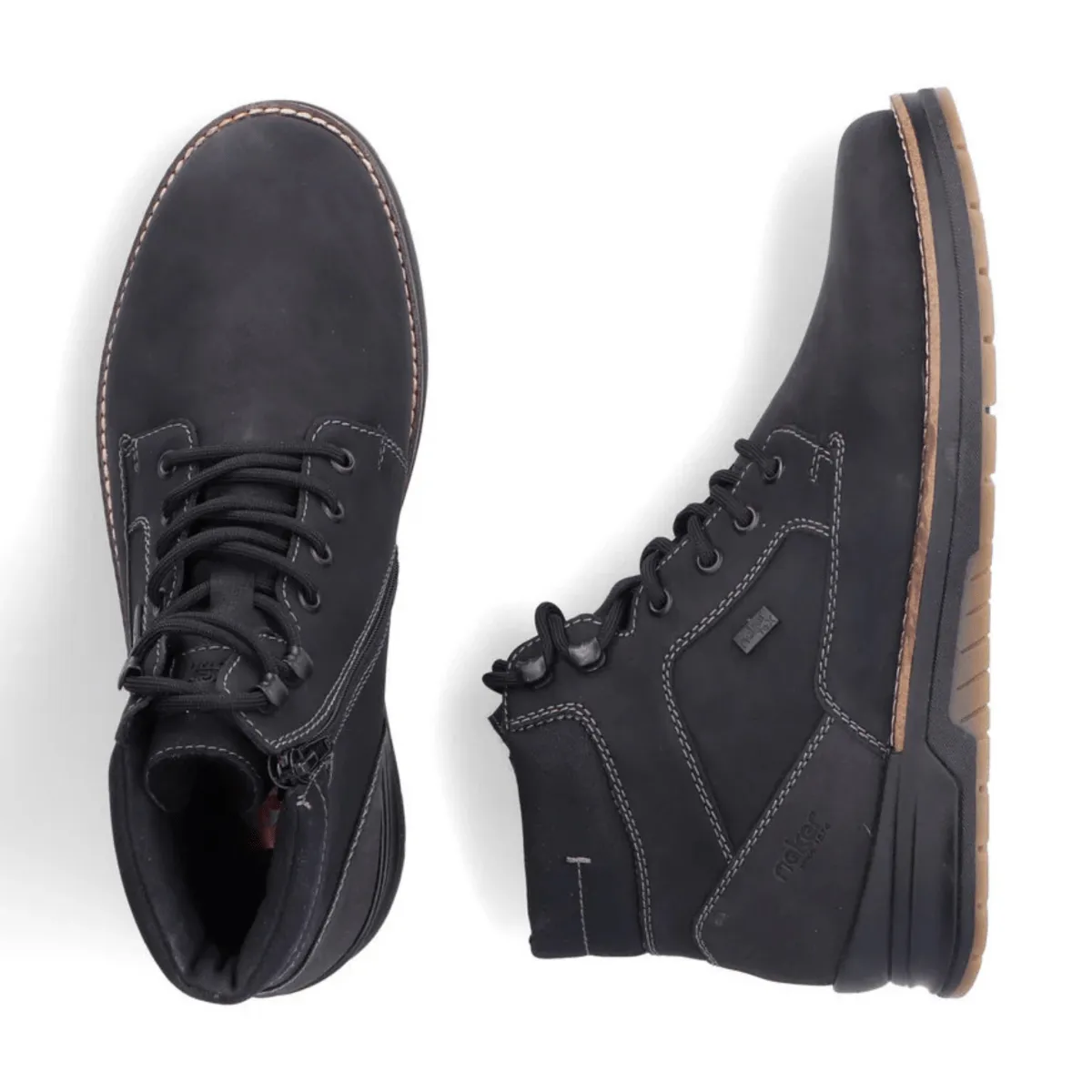 Rieker Men's 32330-00 Black Waterproof