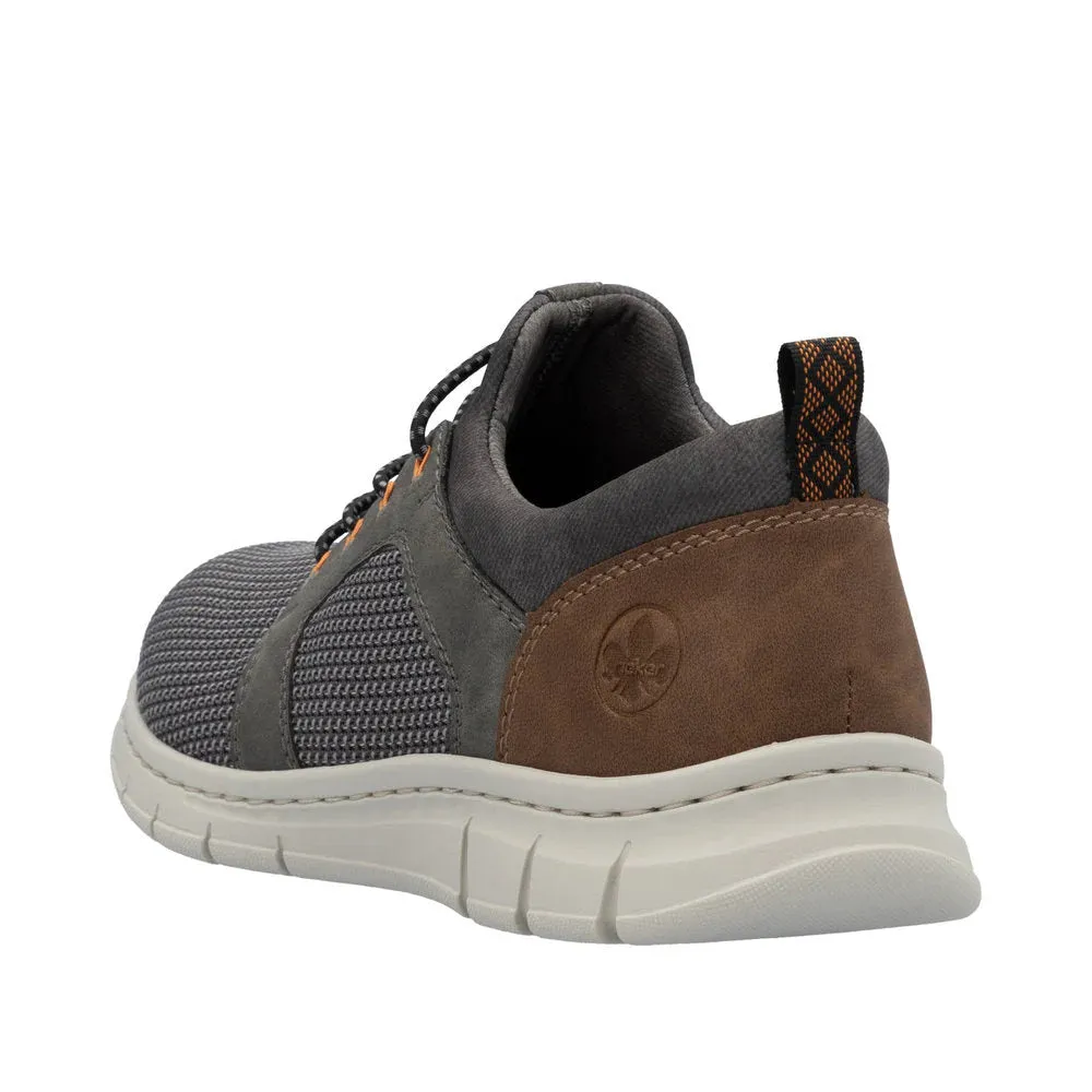 RIEKER MENS B7796-42 - SMOKE