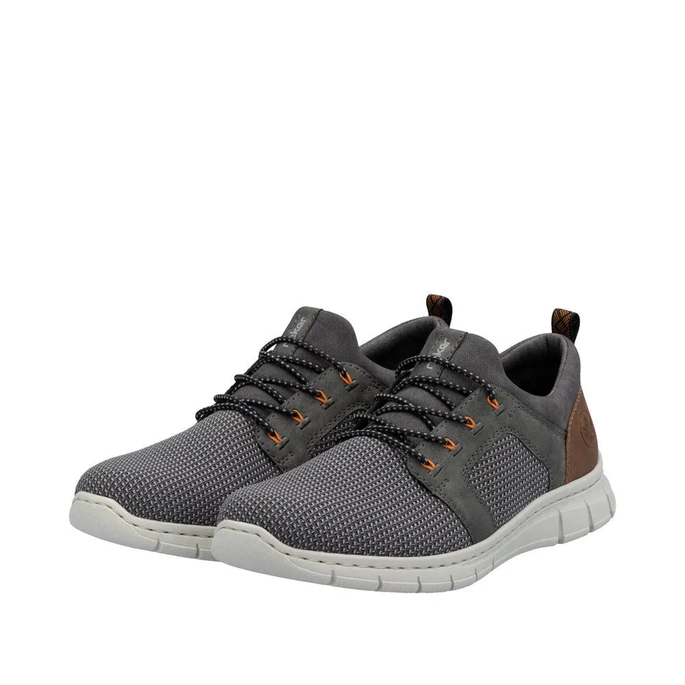 RIEKER MENS B7796-42 - SMOKE