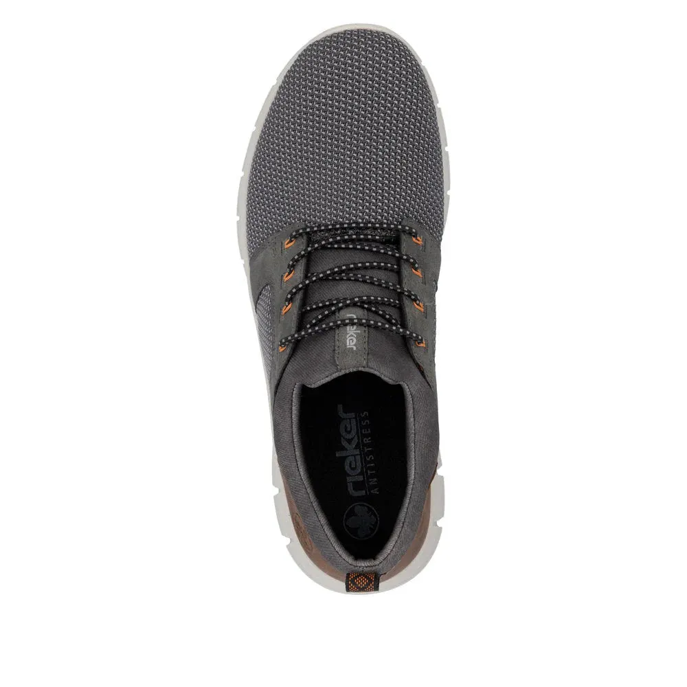 RIEKER MENS B7796-42 - SMOKE