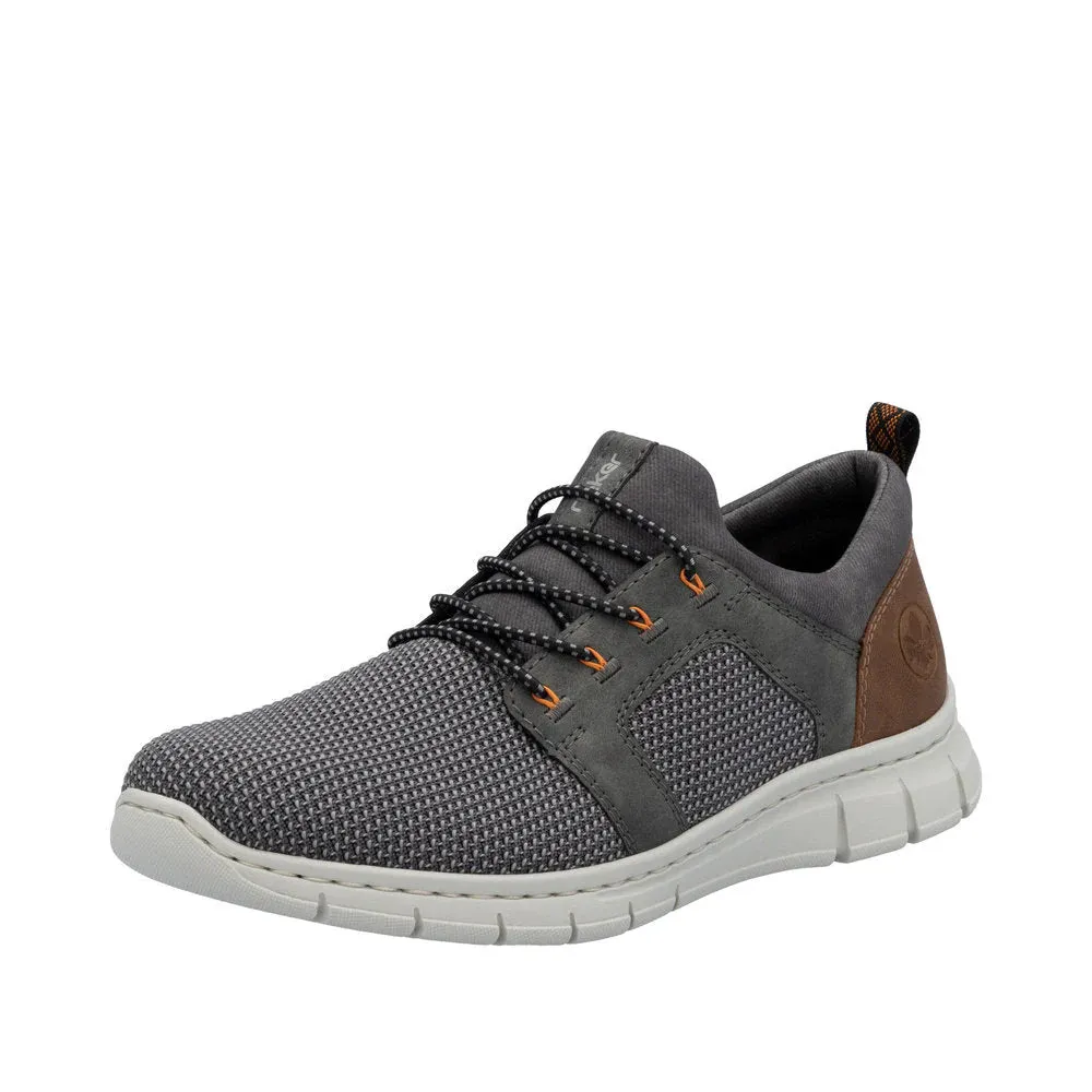 RIEKER MENS B7796-42 - SMOKE