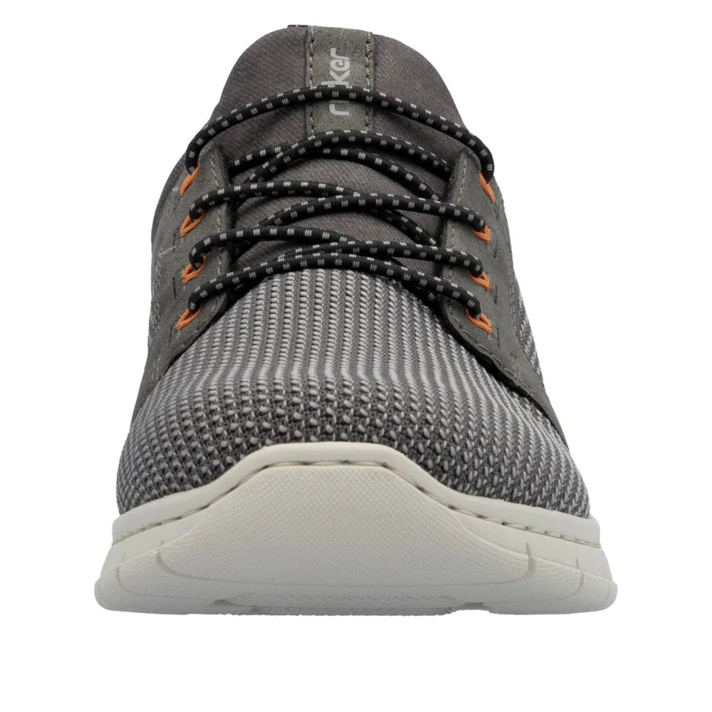RIEKER MENS B7796-42 - SMOKE