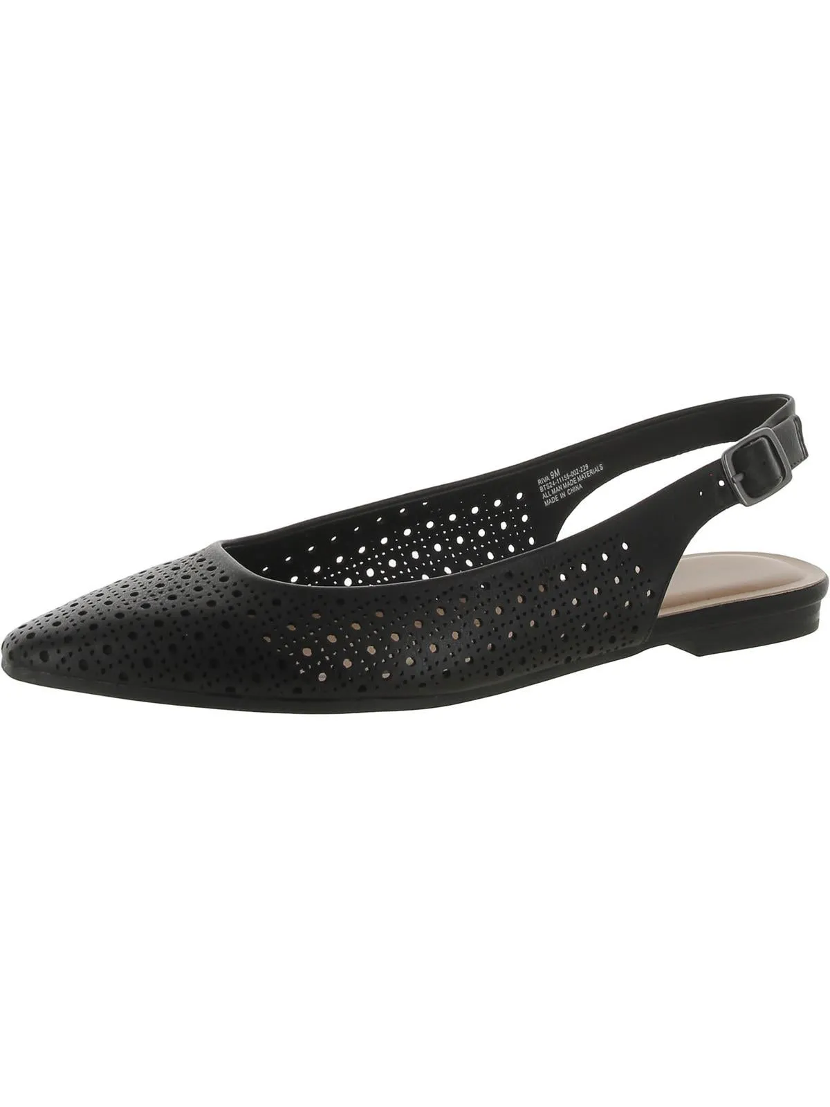 Riva Womens Faux Leather Loafers