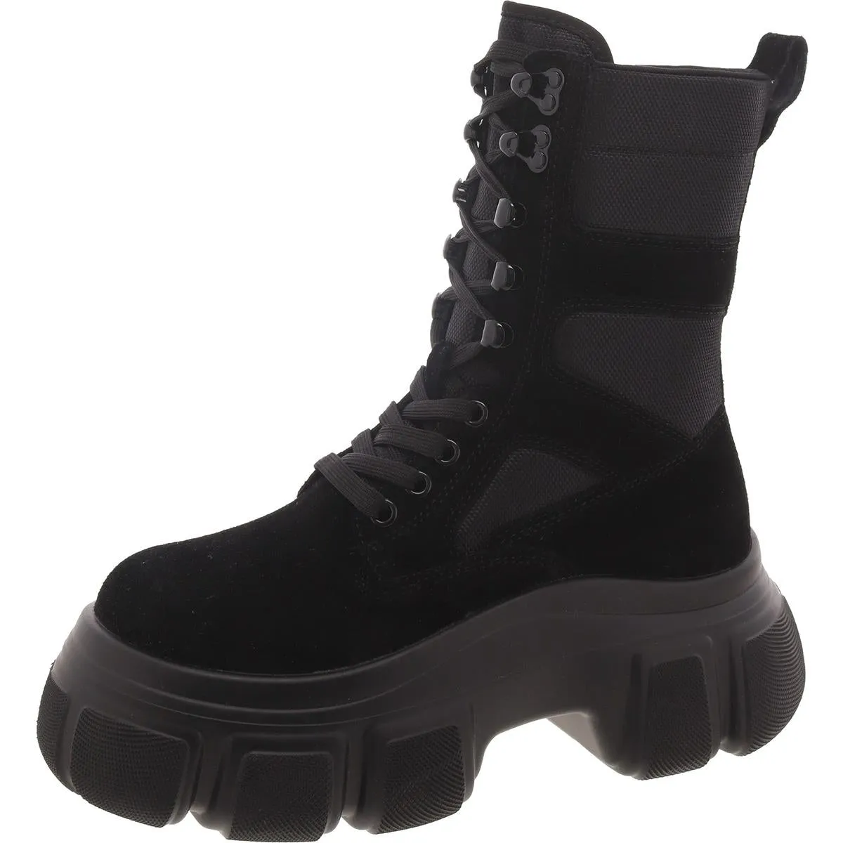 Rivka Womens Suede Platform Winter & Snow Boots