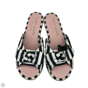 Sandals Designer By Kate Spade In White, Size: 8.5