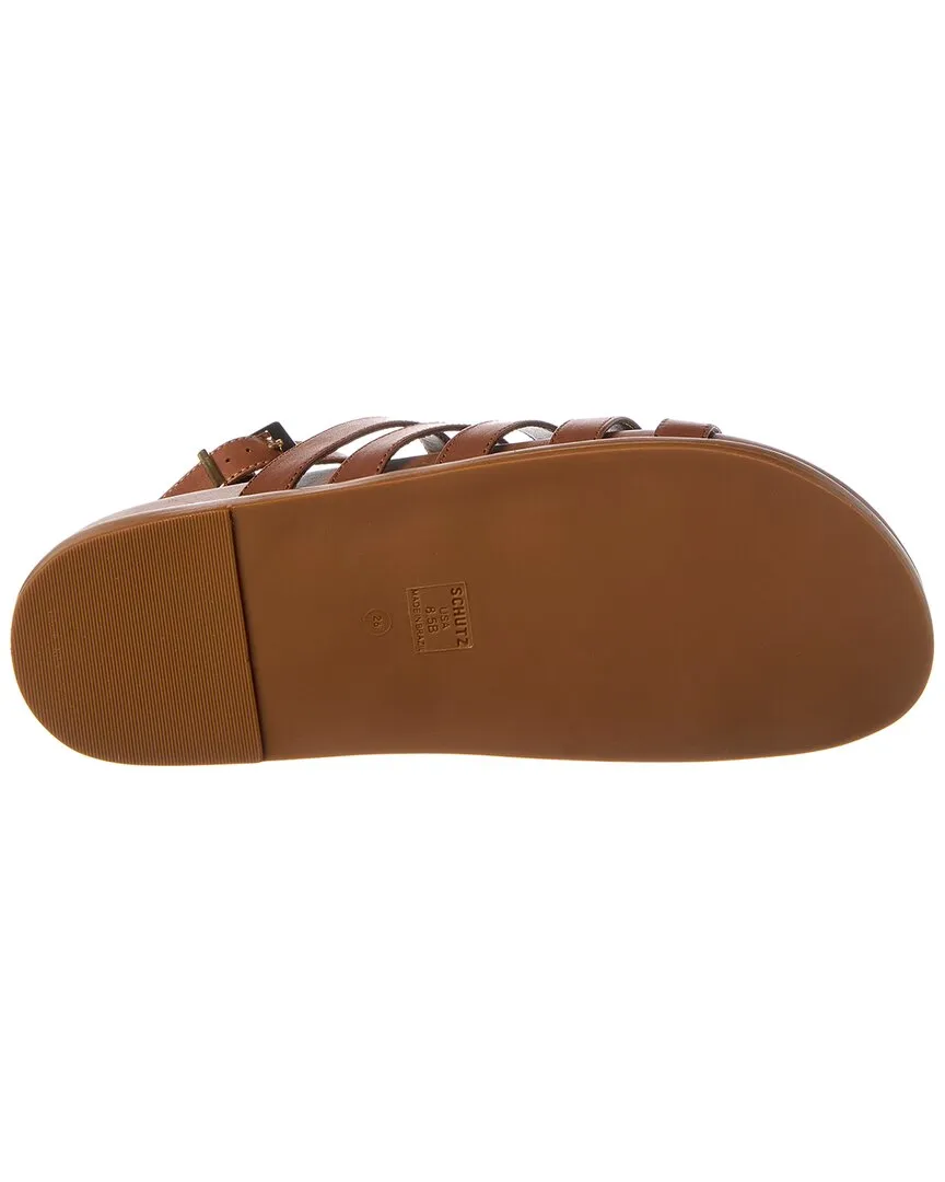 Schutz Kyrie Sporty Leather Sandal