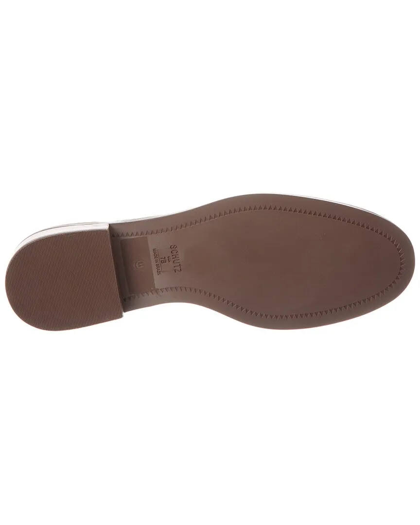 SCHUTZ Lenon Leather Flat