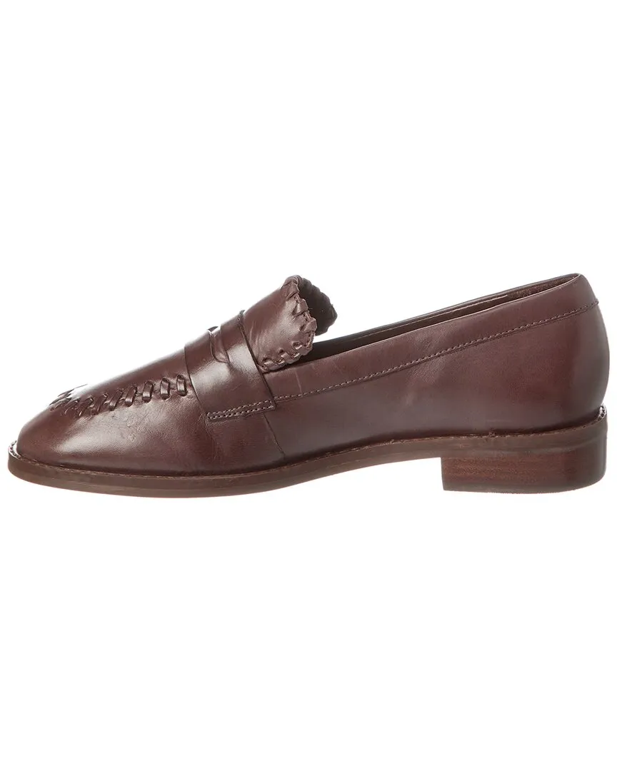 SCHUTZ Lenon Leather Flat