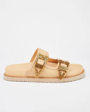 Scribe Footbed Natural Woven/Gold