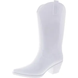 Shallow Womens Tall Pointed Toe Rain Boots