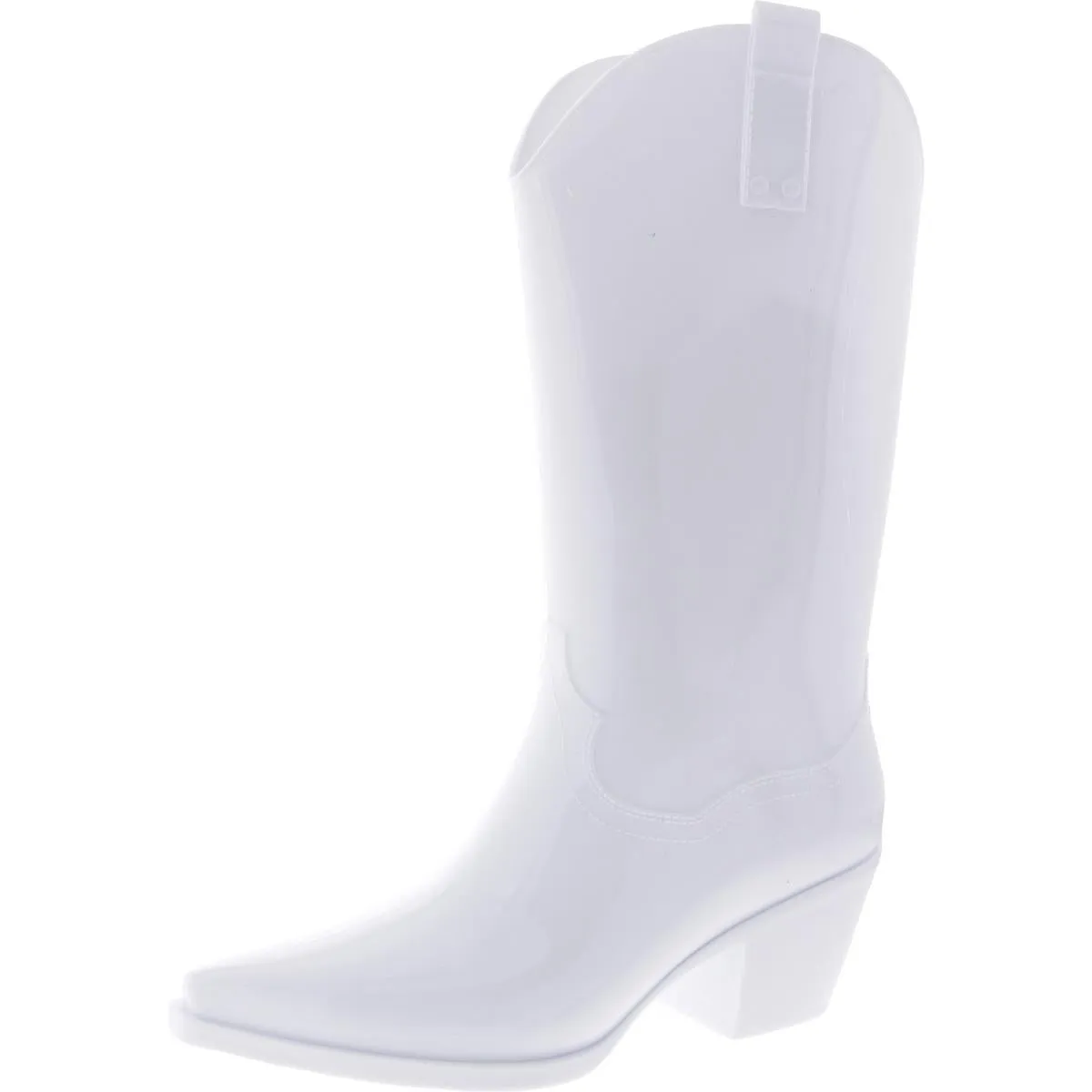 Shallow Womens Tall Pointed Toe Rain Boots