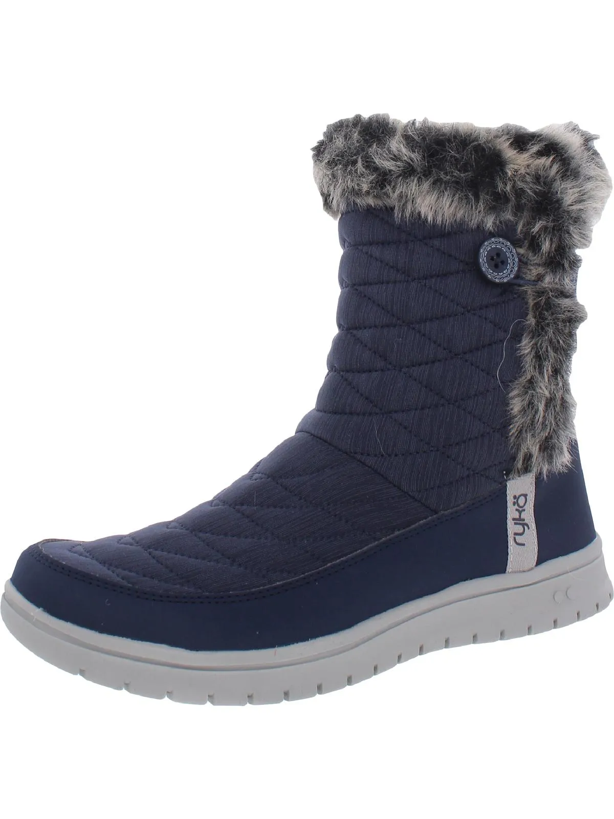 Shiver Womens Cold Weather Quilted Winter & Snow Boots