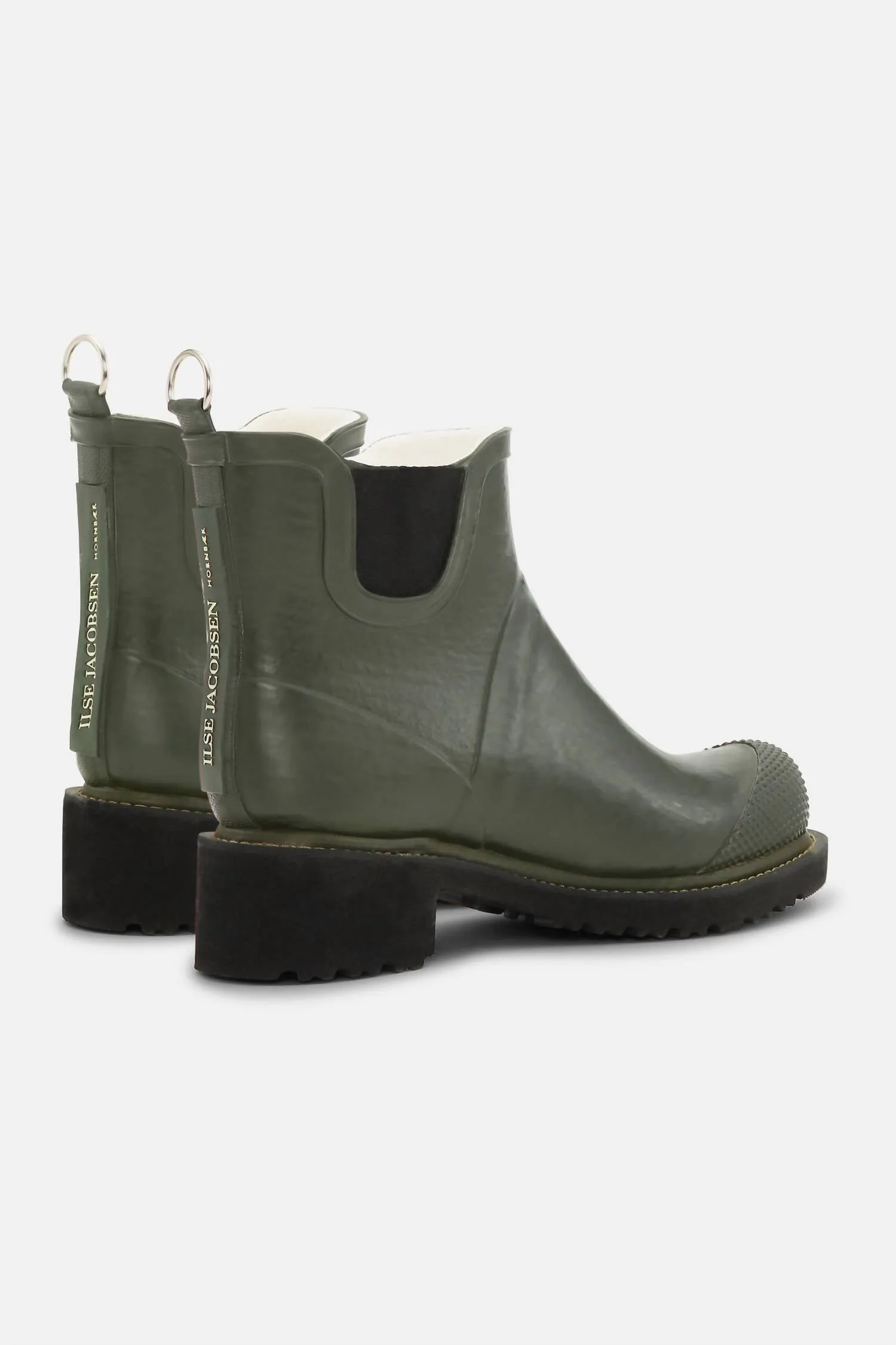 Short Waterproof Rubber Boot In Army