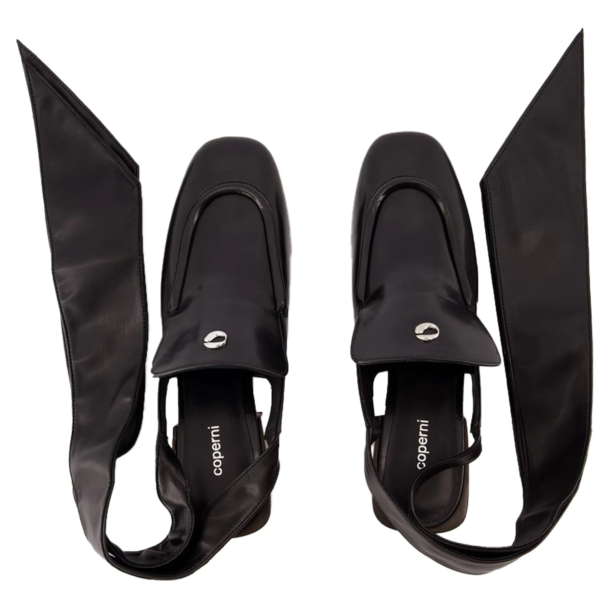 Sling Back Loafers - Coperni - Leather - Black