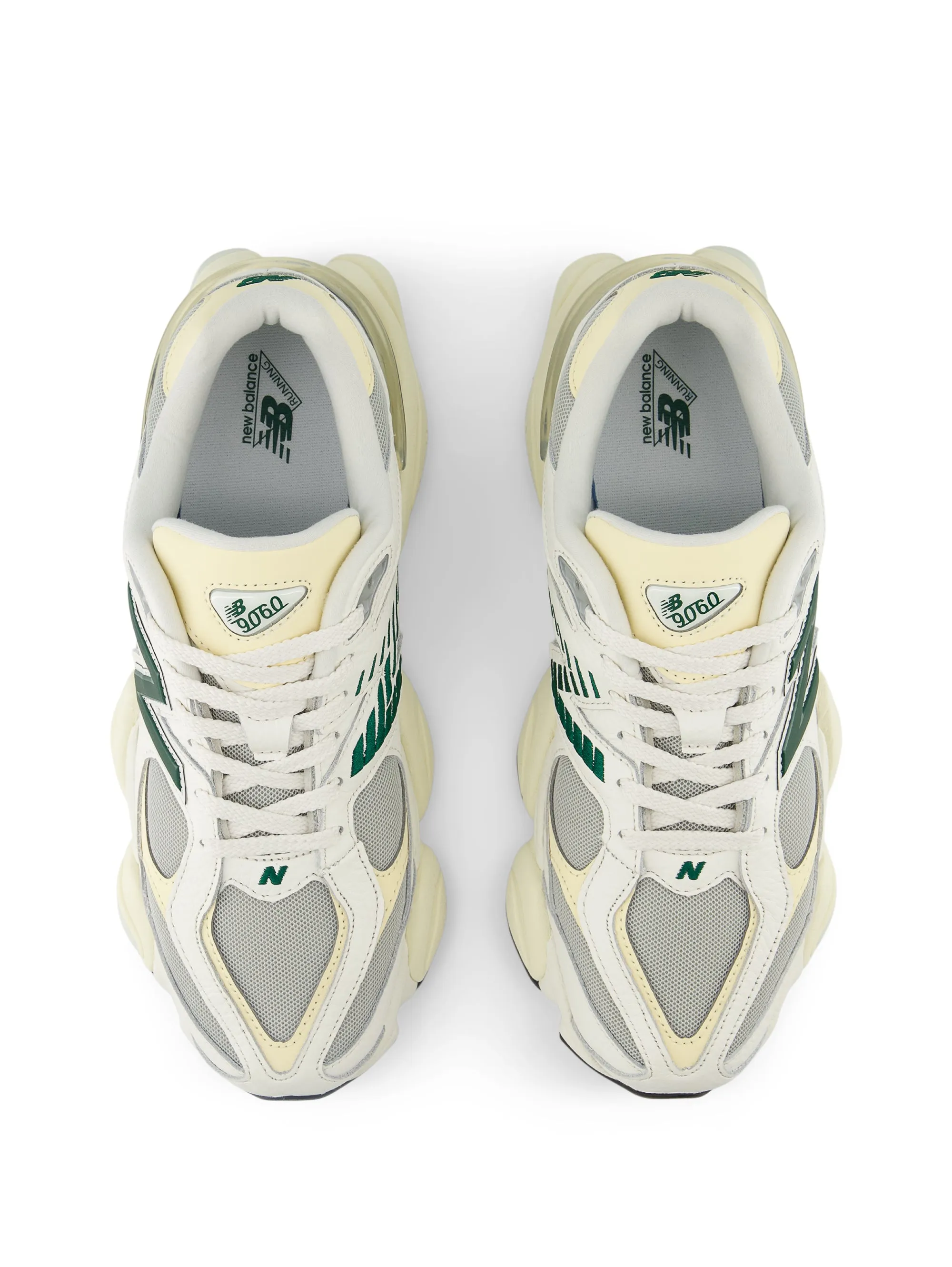 Sneakers da Donna Futuristica 9060 Bianco/Crema