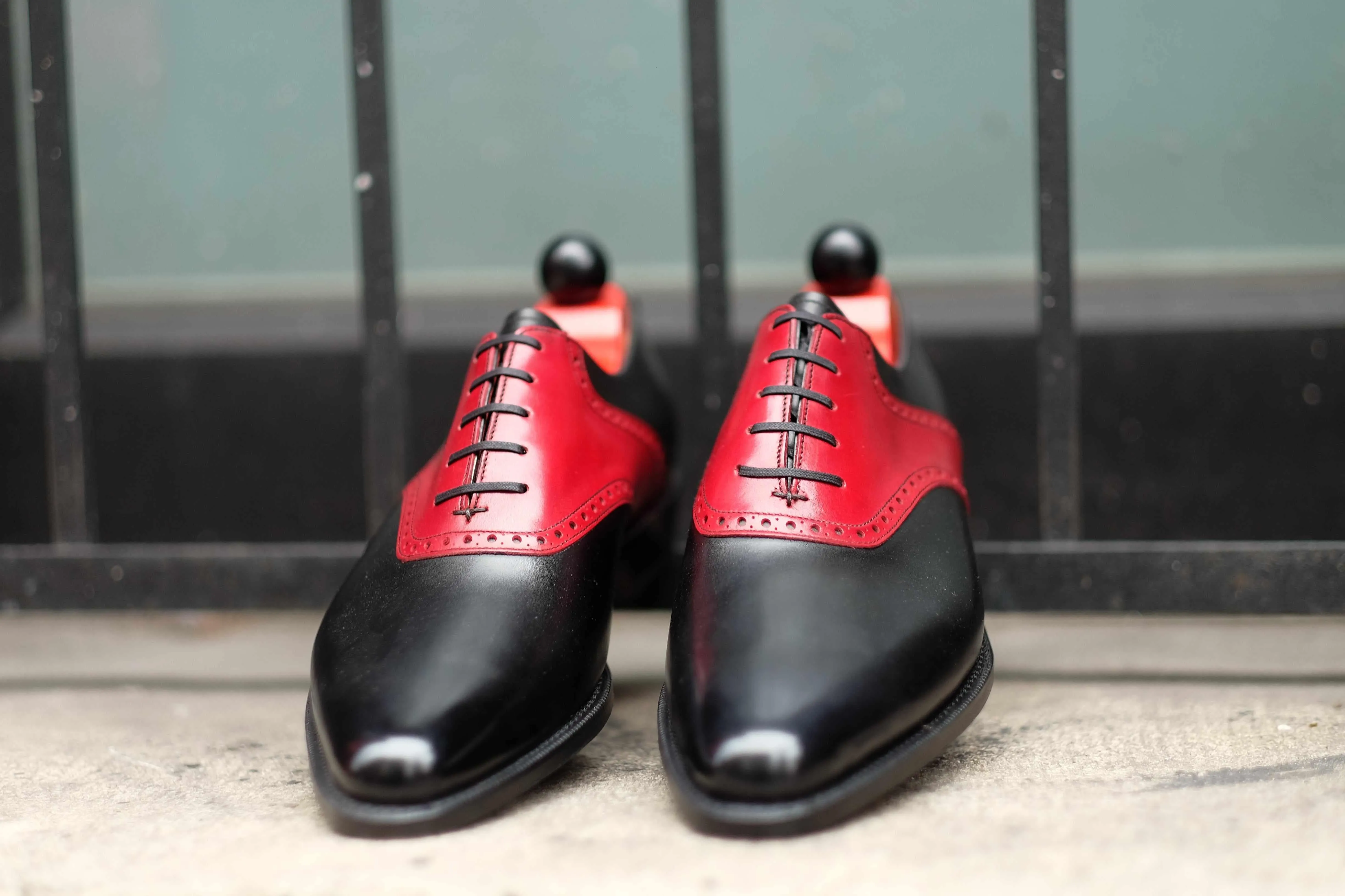 Stefano Redux - Black Calf / Red Calf