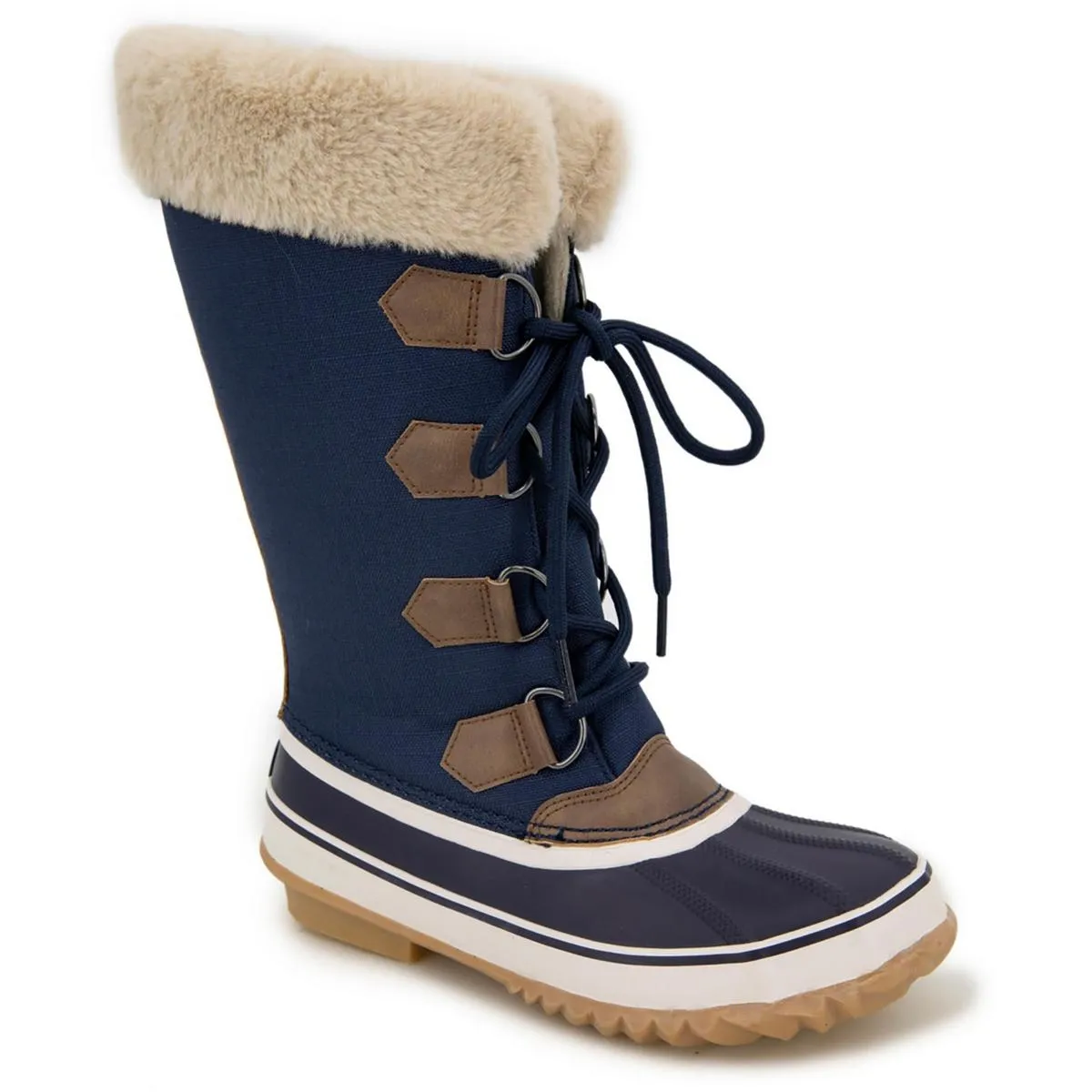Stormgate Womens Faux Fur Lined Duck Toe Winter & Snow Boots