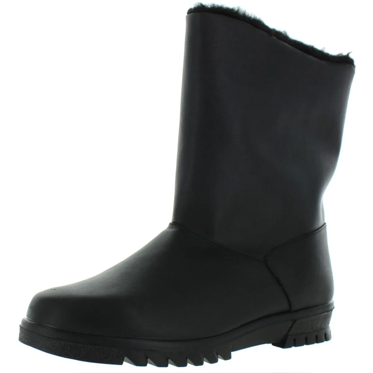 Summit Womens Mid-Calf Sherpa Lined Winter Boots