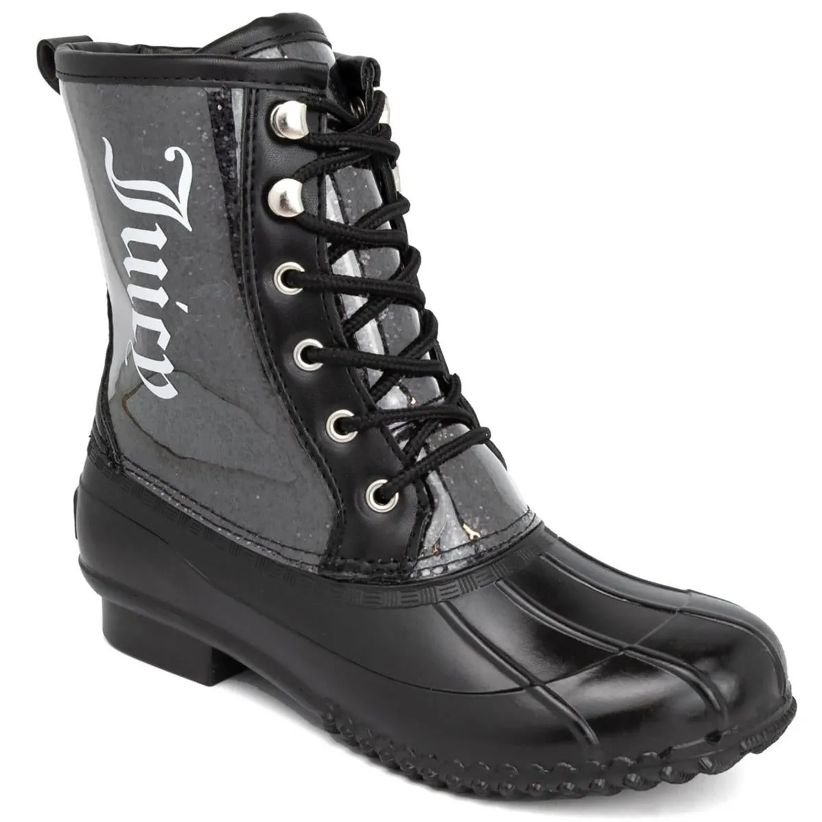 TALOS Womens Round toe Rubber Rain Boots