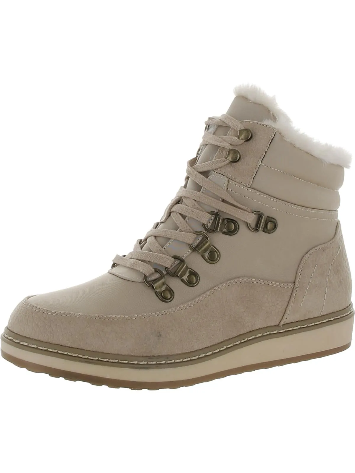 Tamasha Womens Faux Leather Winter & Snow Boots