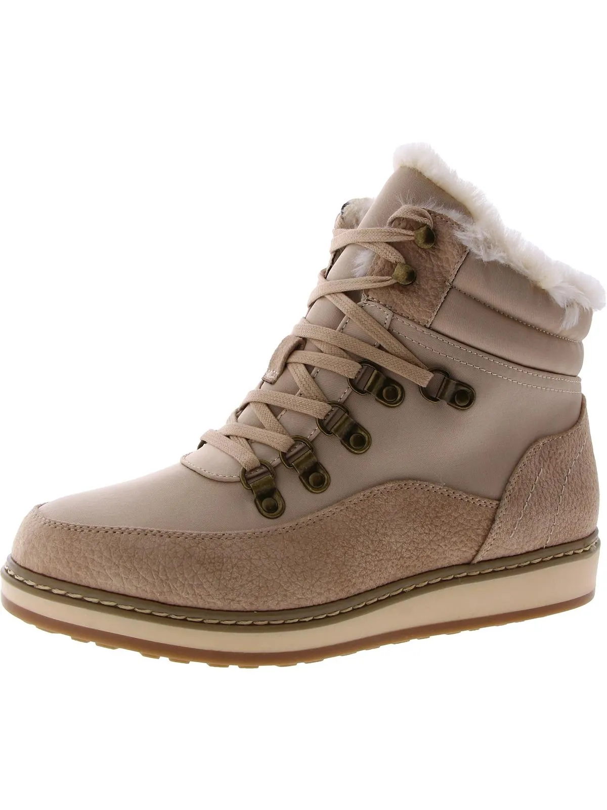 Tamasha Womens Faux Leather Winter & Snow Boots