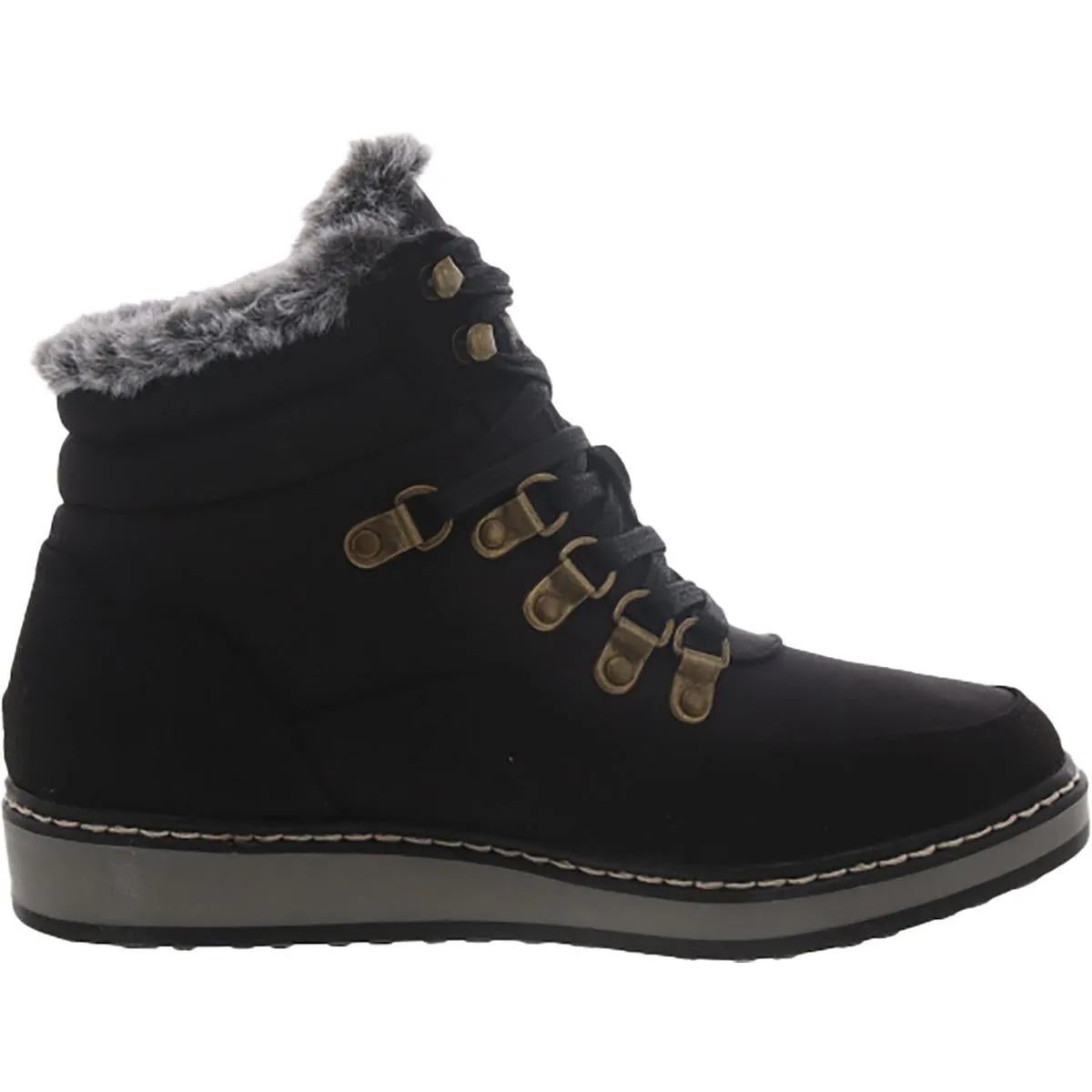 Tamasha Womens Faux Leather Winter & Snow Boots