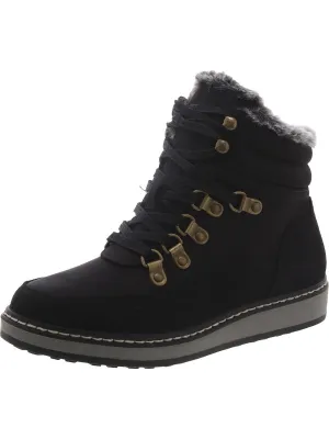 Tamasha Womens Faux Leather Winter & Snow Boots