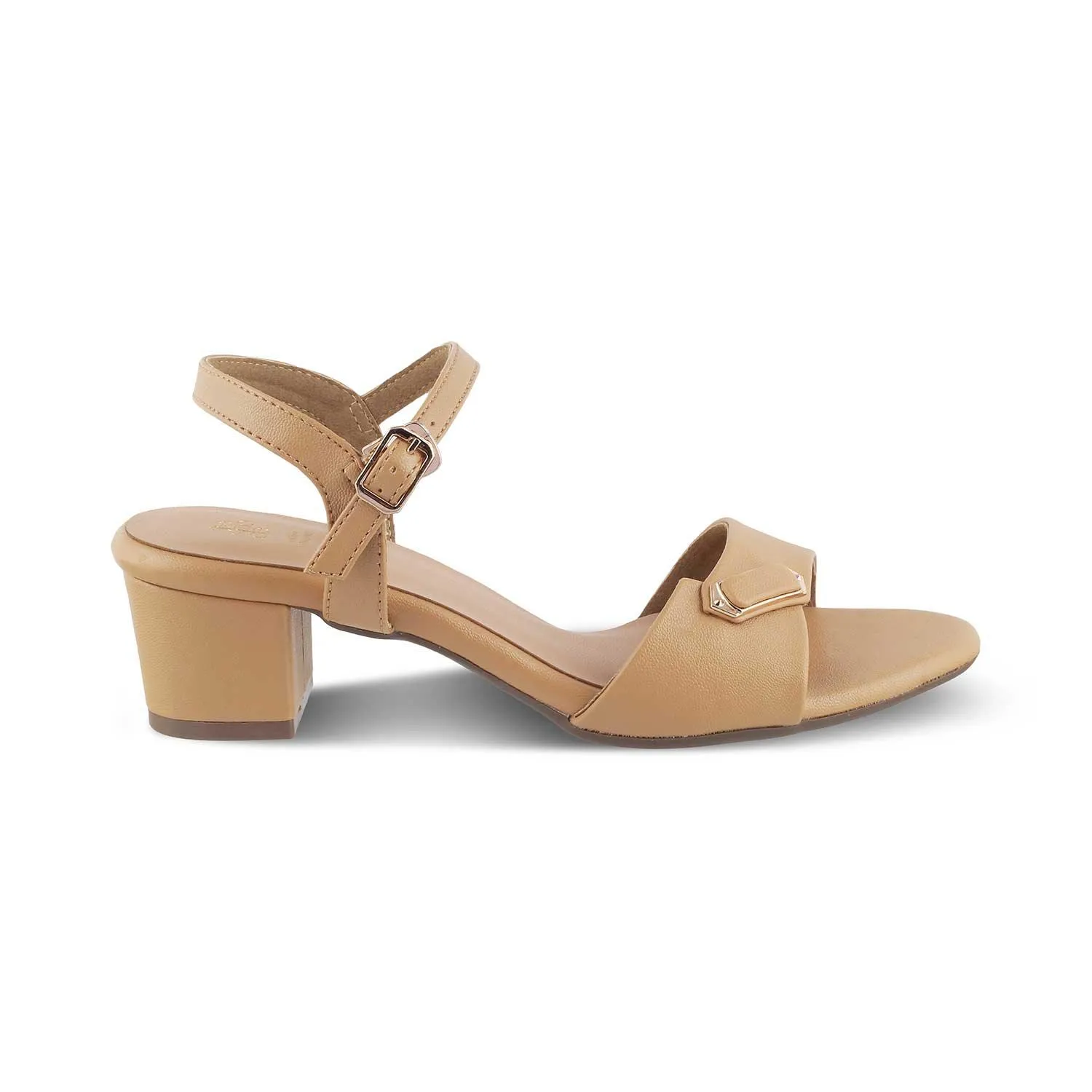 The Maui Camel Women's Dress Block Heel Sandals Tresmode