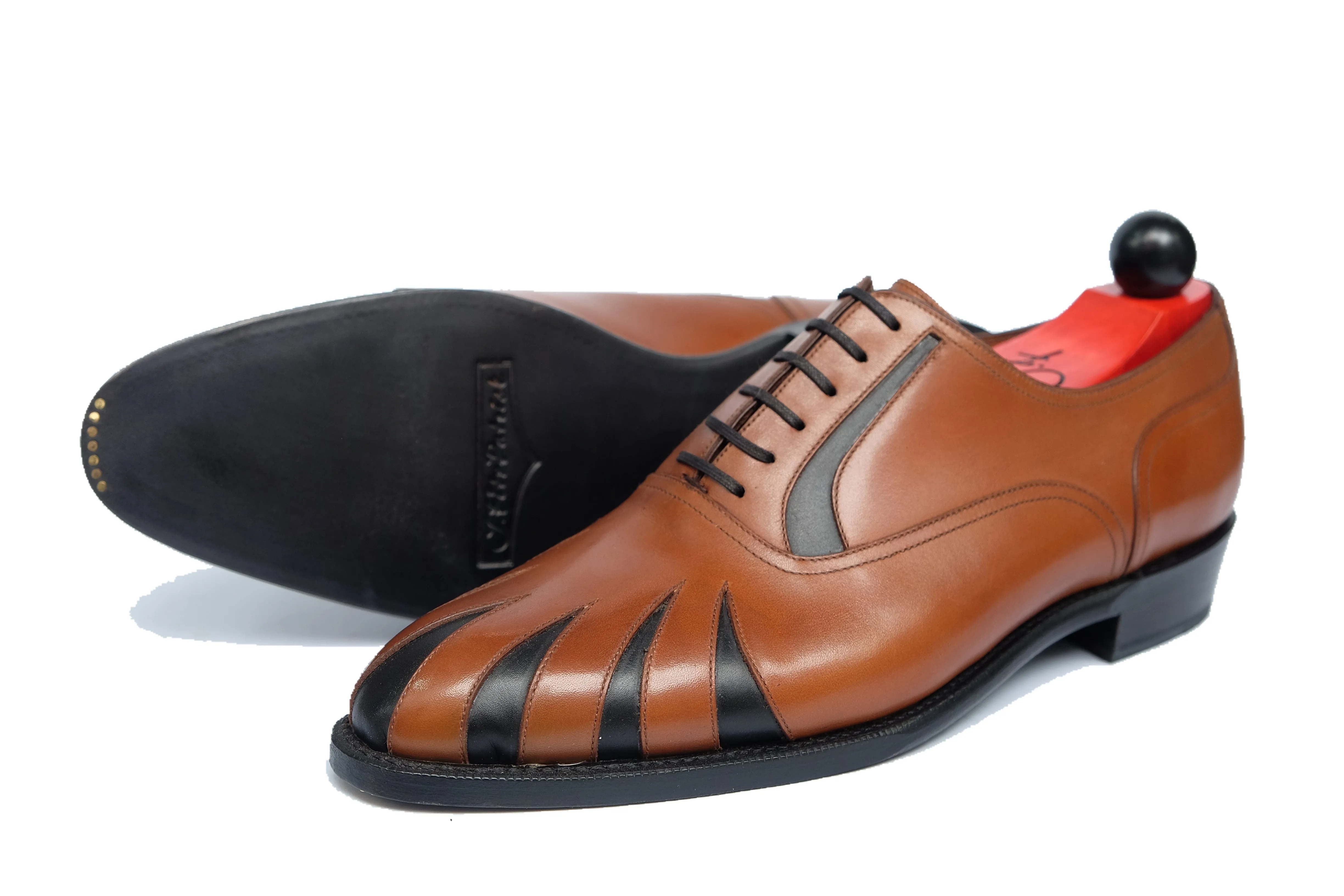 Tiger's Claw - MTO - Maple Calf / Black Calf - NGT Last - Single Leather Sole