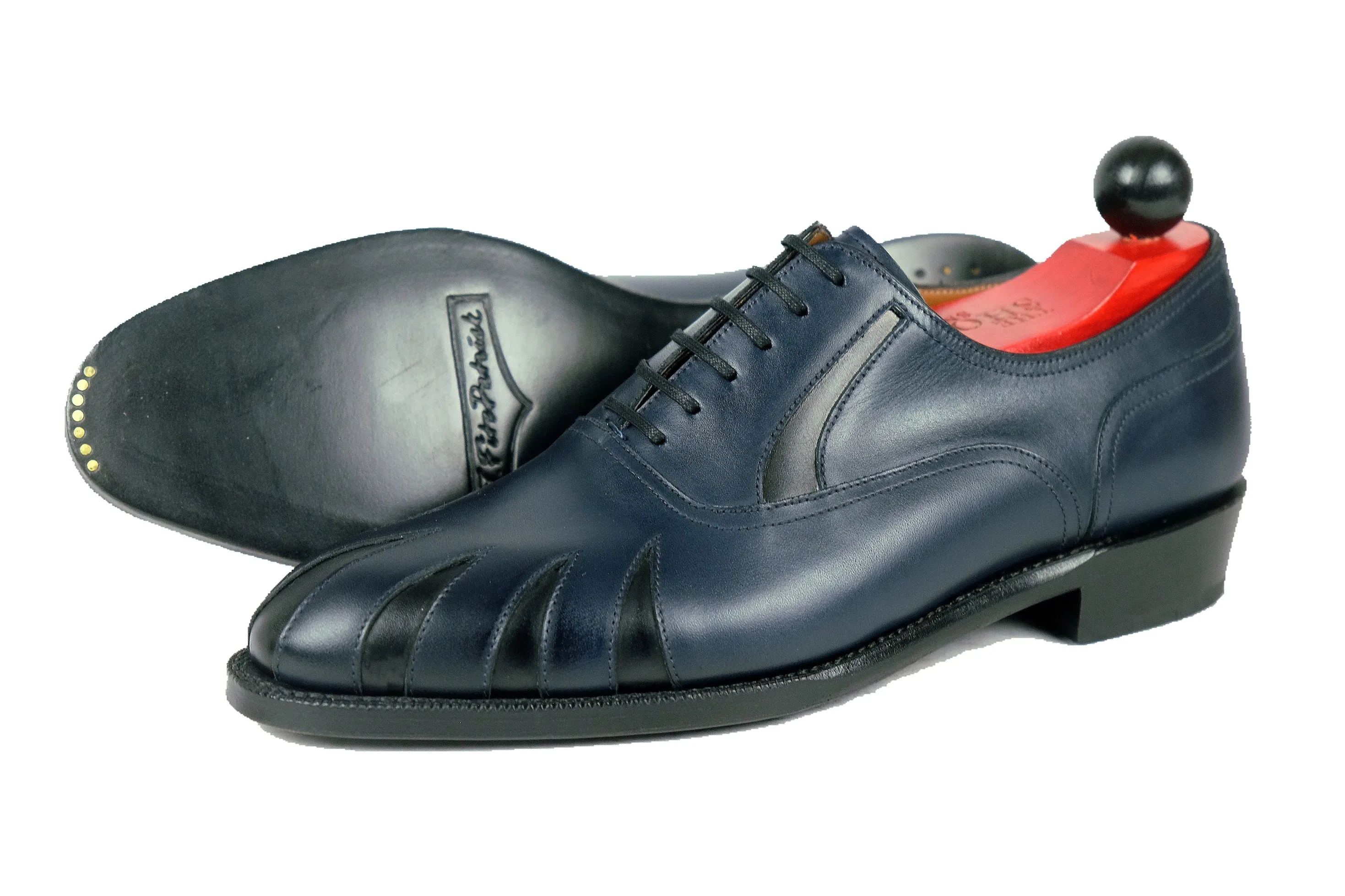 Tiger's Claw - MTO - Midnight Calf / Black Calf - NGT Last - Single Leather Sole
