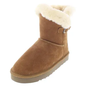 Tiny 2 Womens Suede Faux Fur Lined Winter Boots