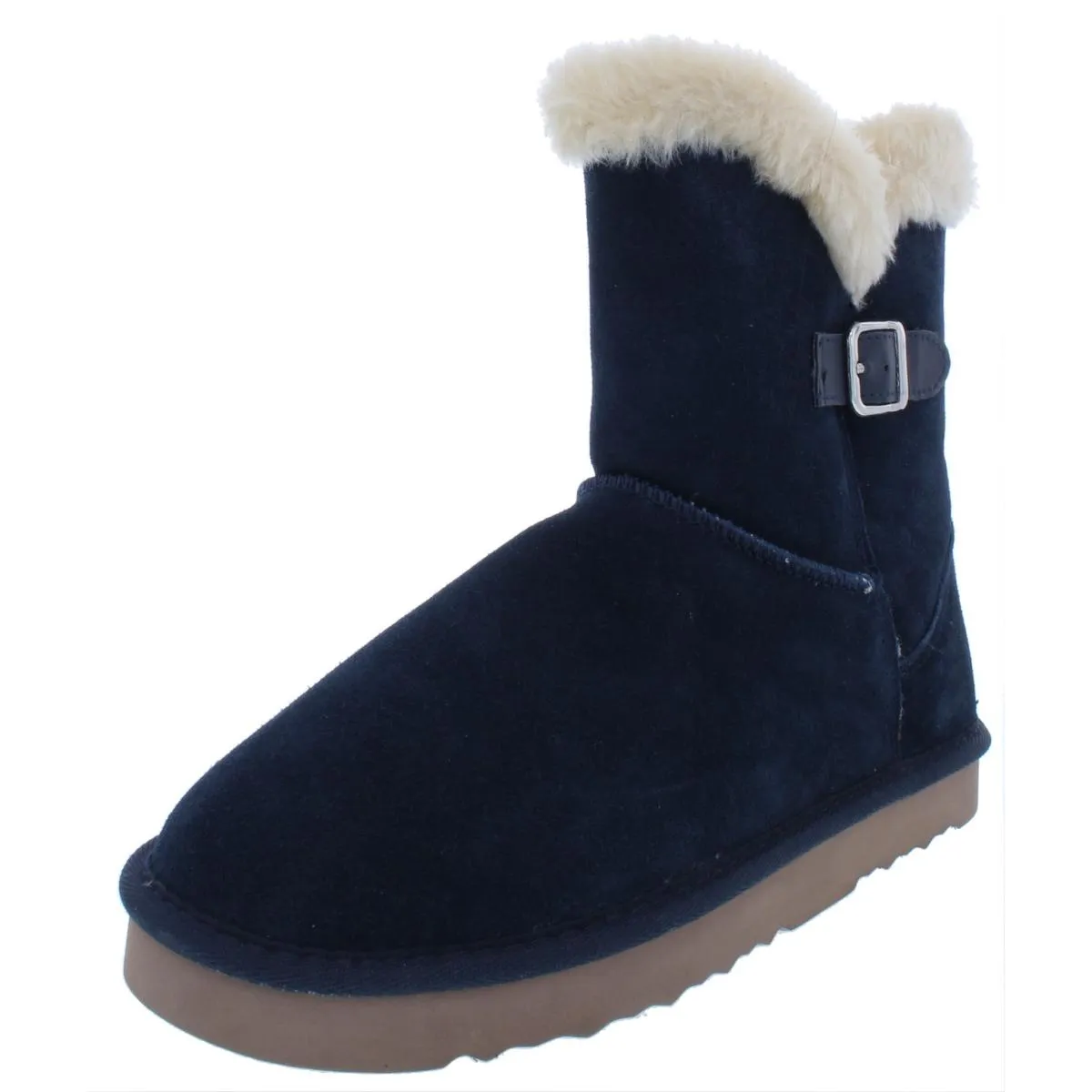 Tiny 2 Womens Suede Faux Fur Lined Winter Boots