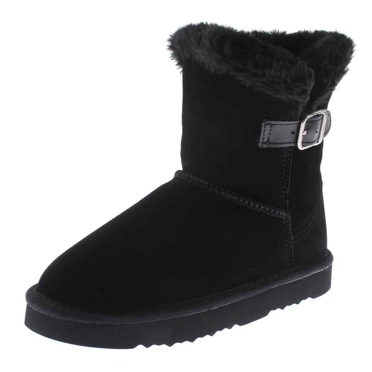 Tiny 2 Womens Suede Faux Fur Lined Winter Boots