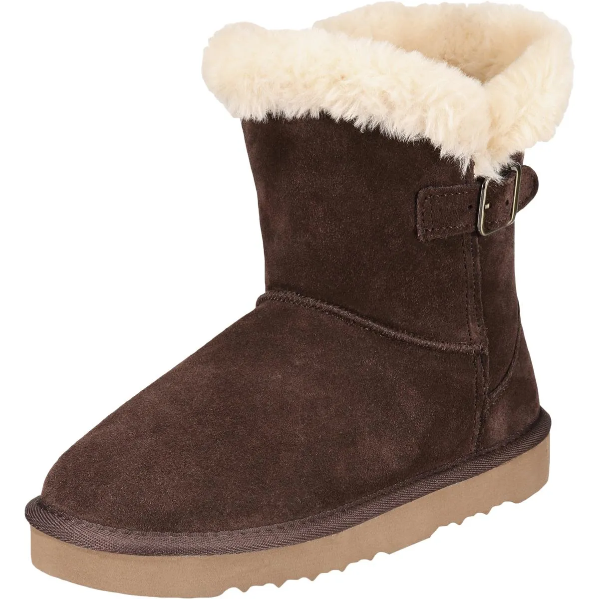Tiny 2 Womens Suede Faux Fur Lined Winter Boots