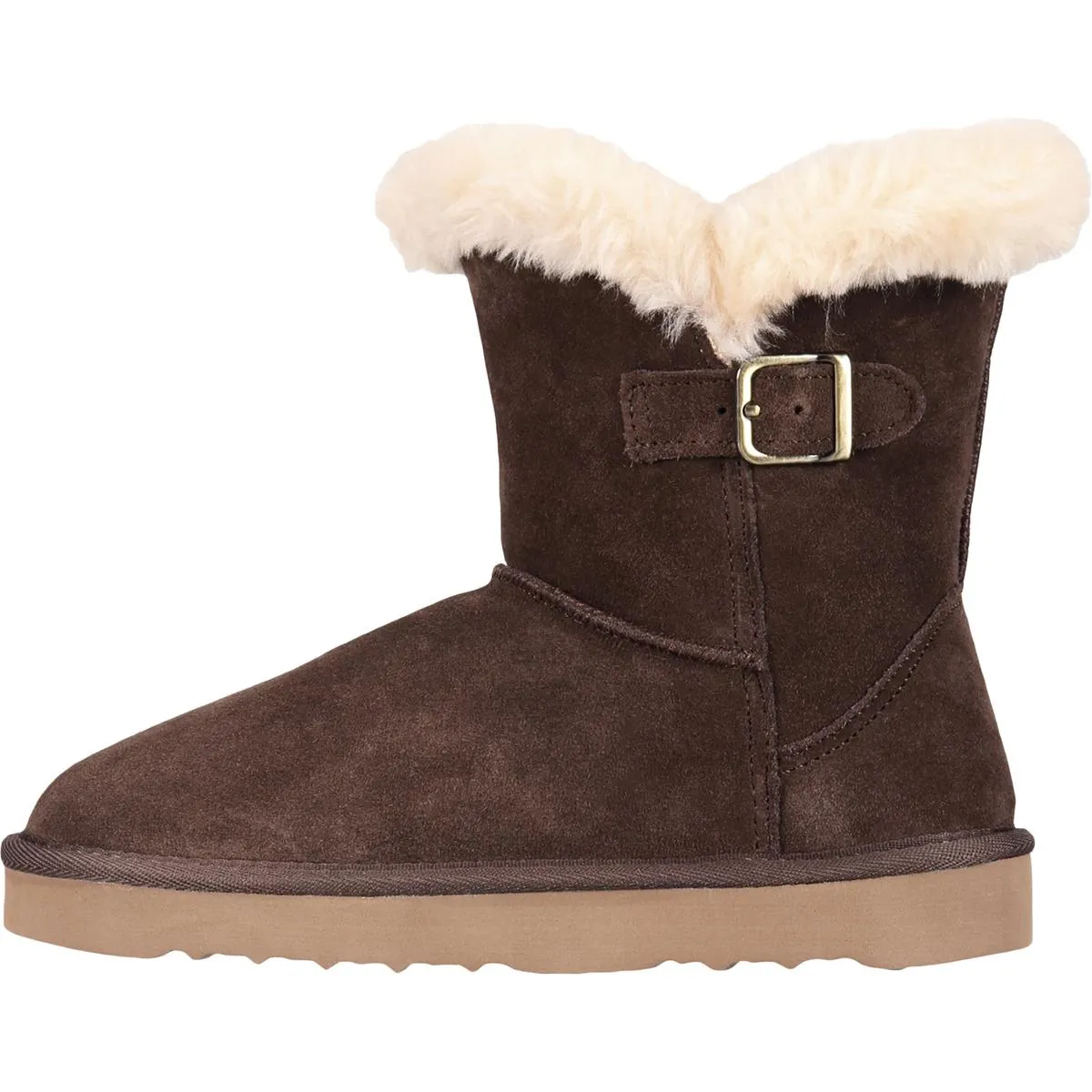 Tiny 2 Womens Suede Faux Fur Lined Winter Boots