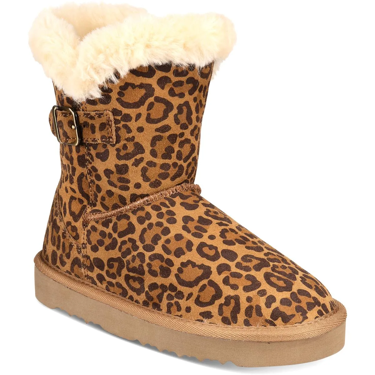 Tiny 2 Womens Suede Faux Fur Lined Winter Boots