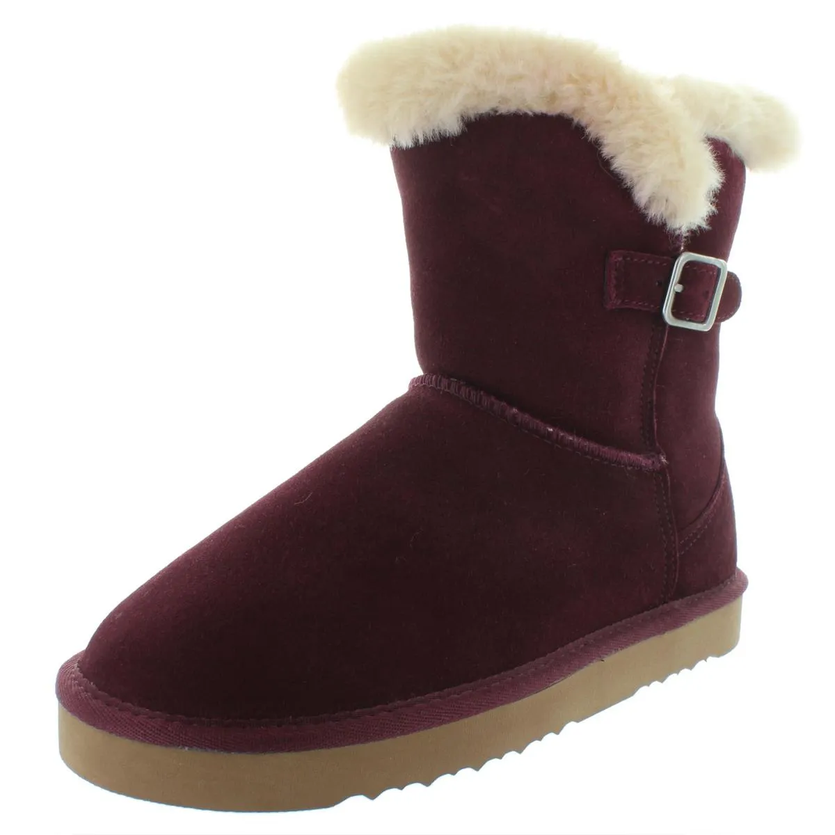 Tiny 2 Womens Suede Faux Fur Lined Winter Boots
