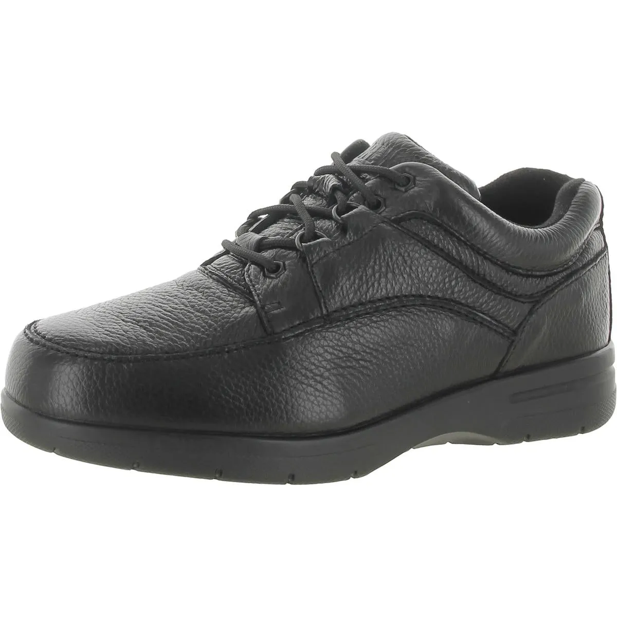 Traveler Mens Leather Lace-Up Oxfords