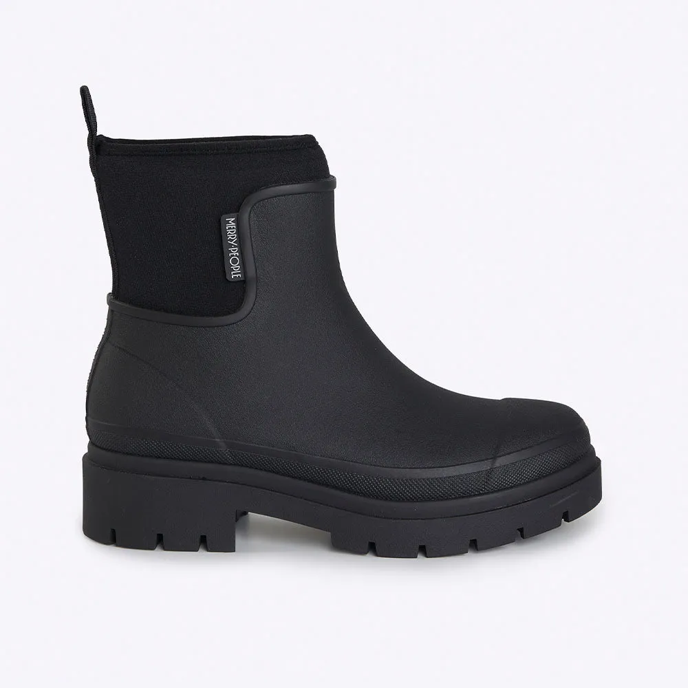 Tully Rain Boot in Black from Merry People